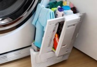达米尼洗衣机维修热线服务解读-洗衣机侧面洞洞板巧用，清洁收纳两不误