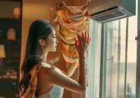 三洋空调急修服务普及，丝巾巧用，轻松遮挡空调出风口