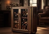 TOTO智能酒柜客服人工24小时普及-复古风红酒柜：圆角转角设计，尽显品味与优雅