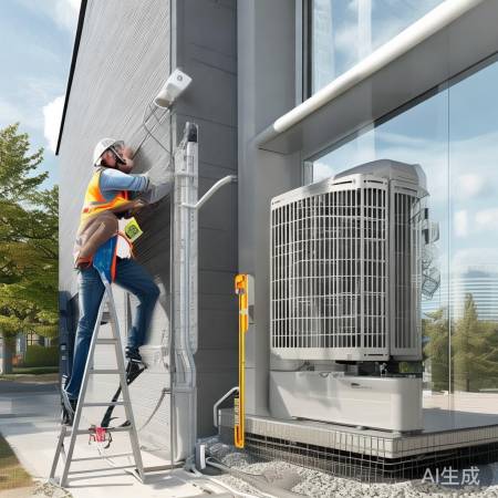 空气能管道安装，宜高不宜低