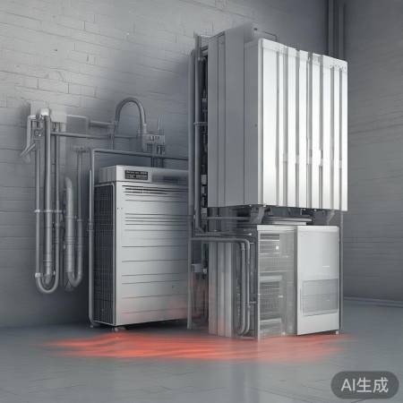 空气能热泵,空调式供暖