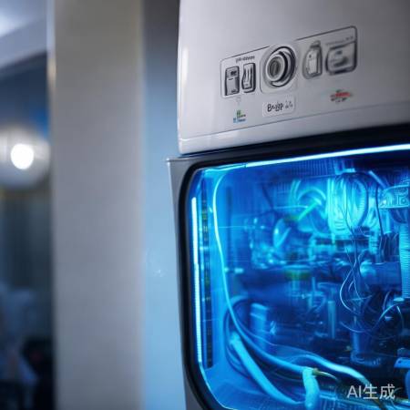 打开热水器，检查内部