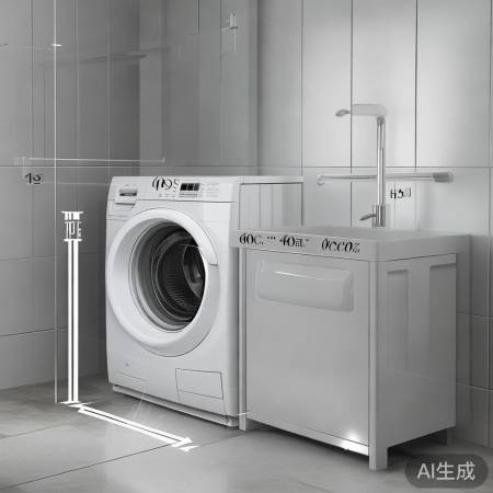 洗衣机拖把池尺寸对比