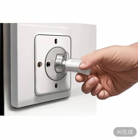 确保接地线先接触，安全检查不忽