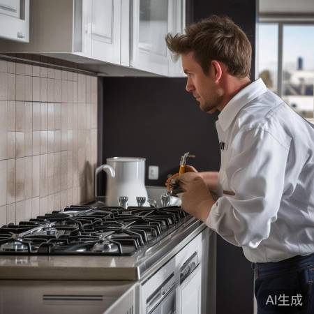 燃气灶维护热线：4001663