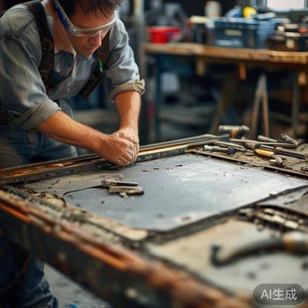 防盗门换新教程分享