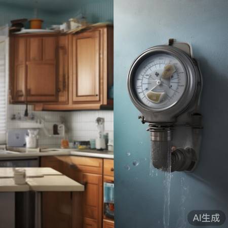 检查水压，联系物业调整