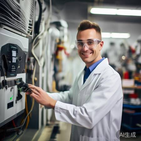 检查空气能，问题解决！