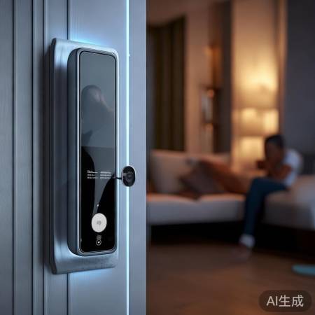 智能指纹锁，手机APP远程控制