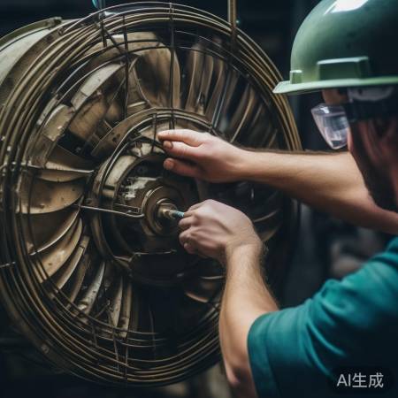 检查风机,减少噪音