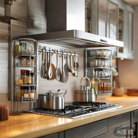 厨房油烟机巧用空间