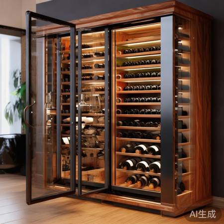高档红酒柜，注重储酒功能