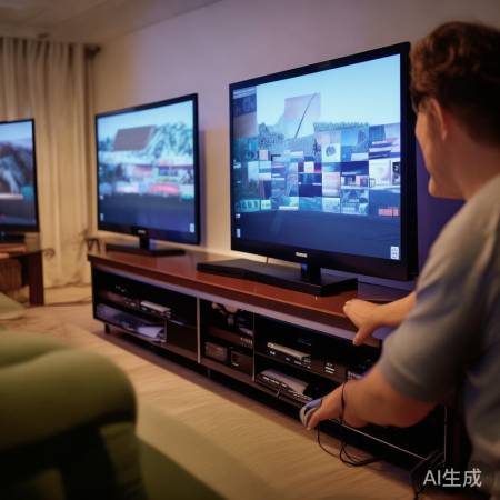 检查网络，电视连接成功