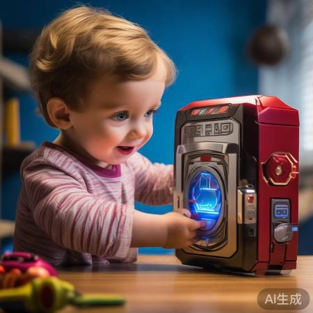 “钢铁侠保险柜，儿童科技好选择