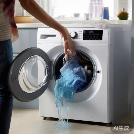 洗衣机故障，先晾衣服