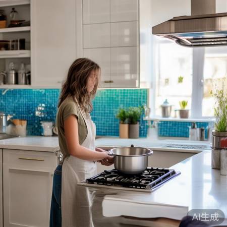 厨房留白,生活更自在