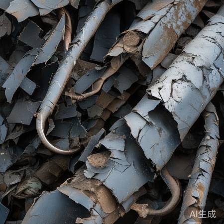 楼上扔门，隐患重重