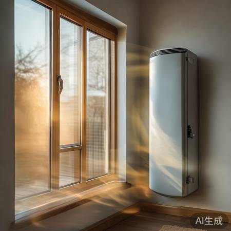 窗户宜近壁挂炉，下方无遮挡