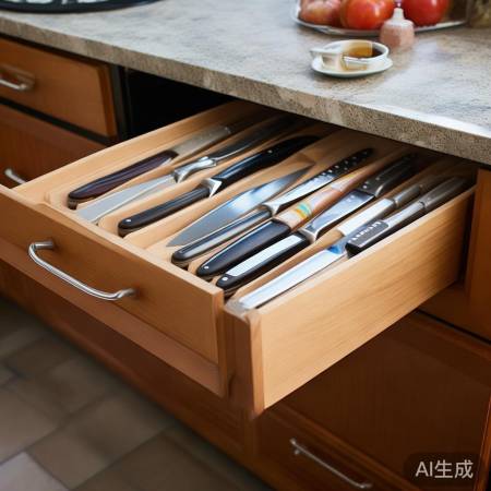 给刀具贴标签,避免用错。