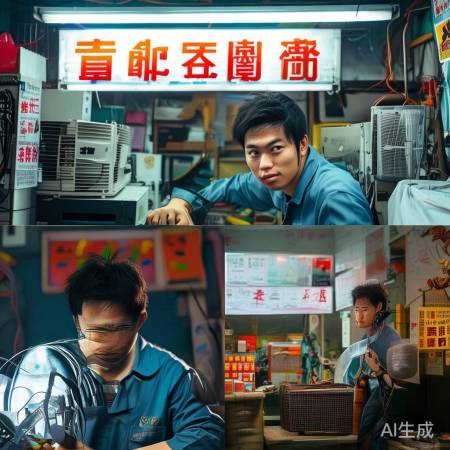 小维修店，手艺好，小哥帅