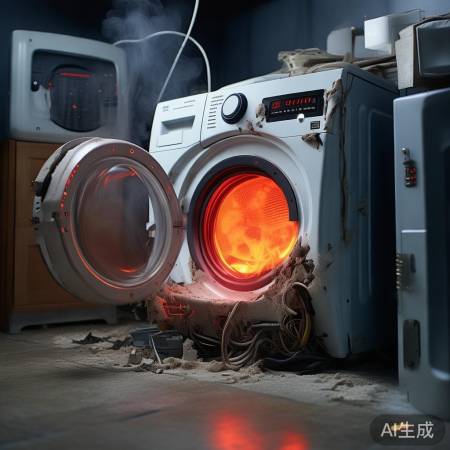 电压不稳，电机易烧毁