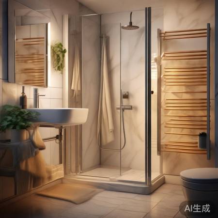 卫生间温馨实用，随心所欲