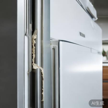 冰箱门封条密封不良