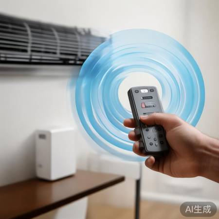 “调整遥控器位置,解决信号问题