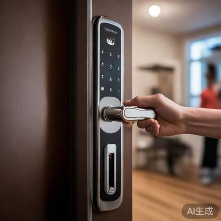 轻松装智能锁,便捷生活新体验。