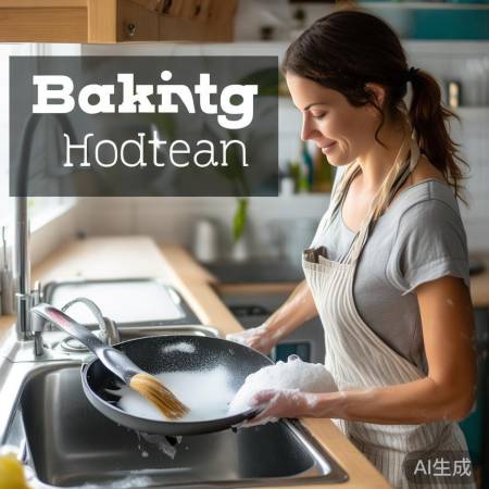 “小苏打去油渍，天然无害”