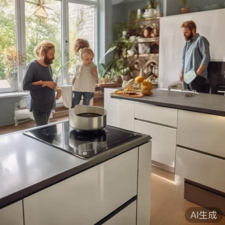 左排烟设计，厨房空间大