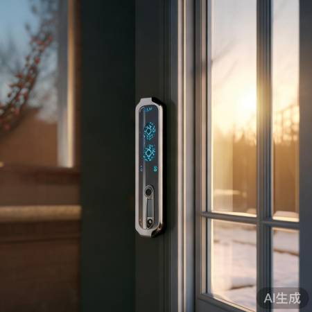 冬天给指纹锁晒太阳