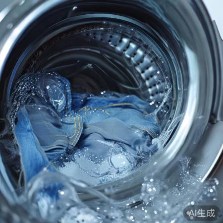 洗衣机清洗牛仔裤