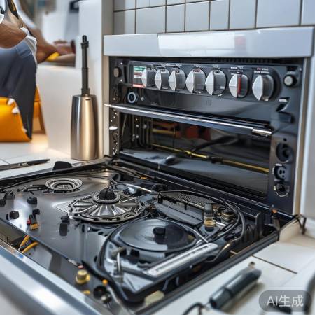 集成灶维修热线：4001663