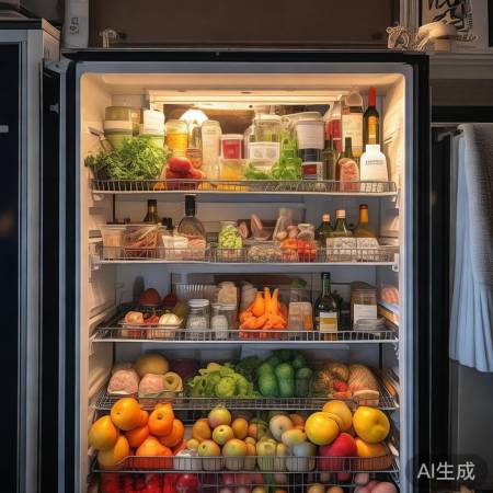 冰箱生活空间整洁有序