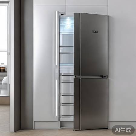 隐藏门冰箱,节能美观
