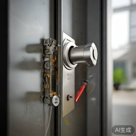 指纹锁需定期润滑锁舌