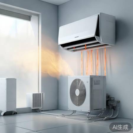 环保节能空调，热泵空气能