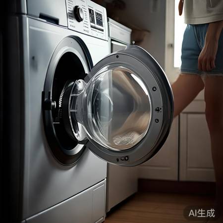 检查洗衣机门是否关好