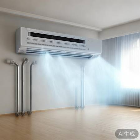 中央空调，安装复杂，制冷均匀