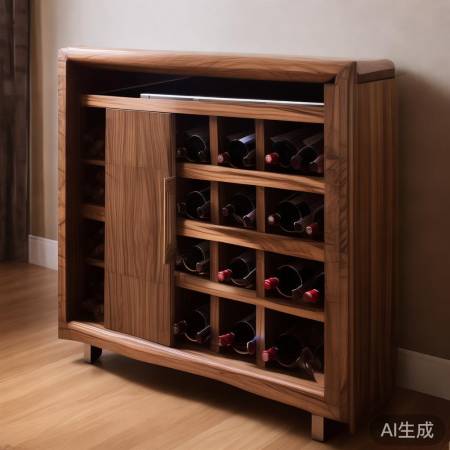 宜家红酒柜：实用又美观