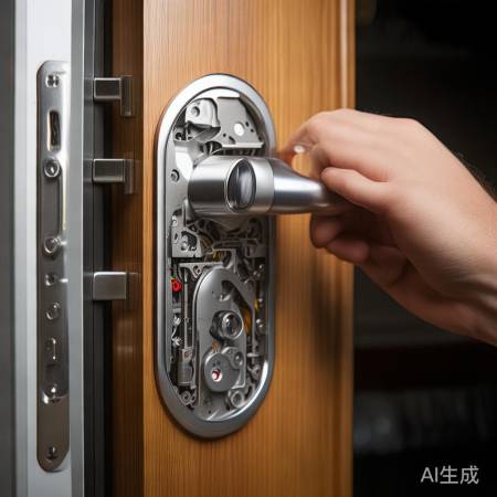 指纹锁芯防撬重要