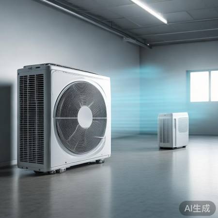 中央空调风量大，循环快