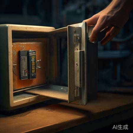 保险柜打不开，换原装电池