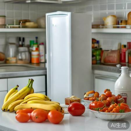 食材需分类存放