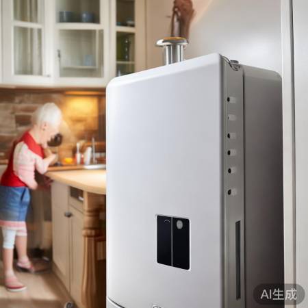 “热水器旁勿放易燃物，注意老人