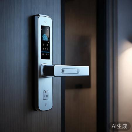 指纹锁精准防撬报警