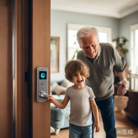 米克指纹锁，简单方便安全