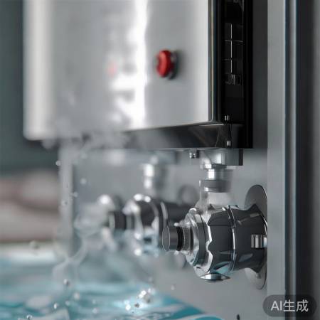 关闭壁挂炉电源，止水流出