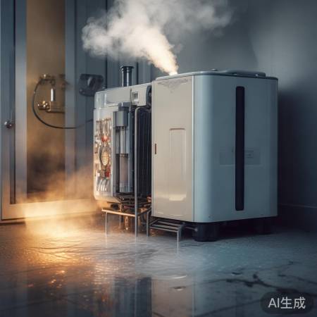 排水高温大，热量冷凝水排出